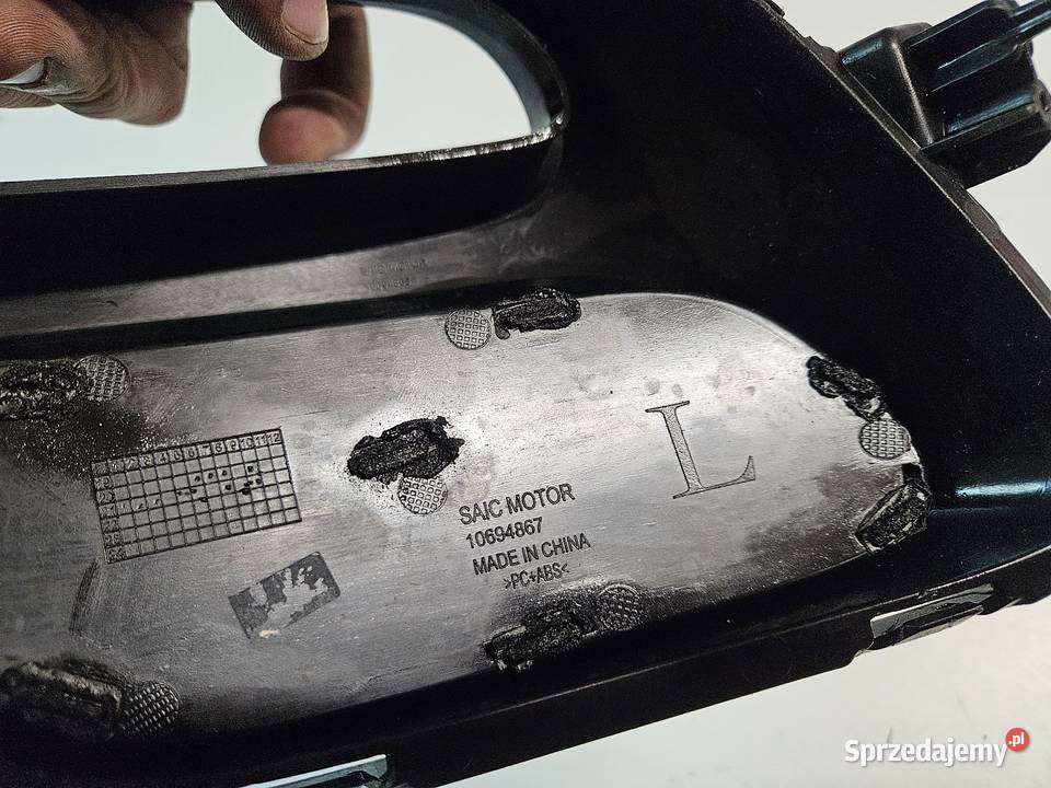 MG ZS LIFT KRATKA LEWA ZDERZAKA PRZÓD LEWY osobowe Międzychód sprzedam