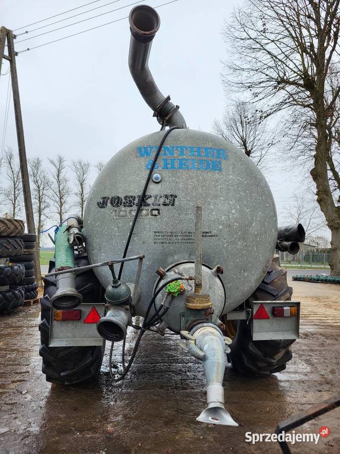 Beczka Joskin 10000l wóz asenizacyjna modulo 2 Wąbrzeźno