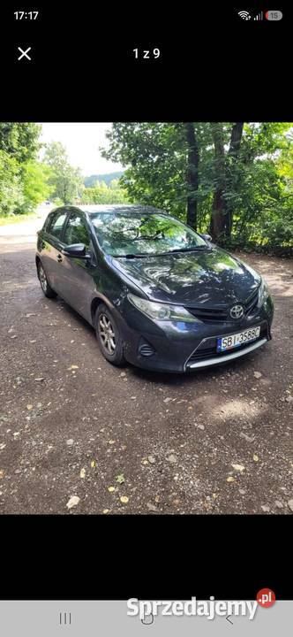 Toyota Auris II 14 d4d 90 6 biegów Salon Polska Zarejestrowany w Polsce śląskie Bujaków