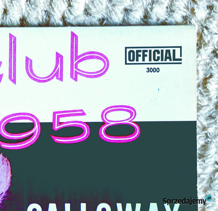 Cab Calloway Cotton Club Revue 1958 Szczecin sprzedam