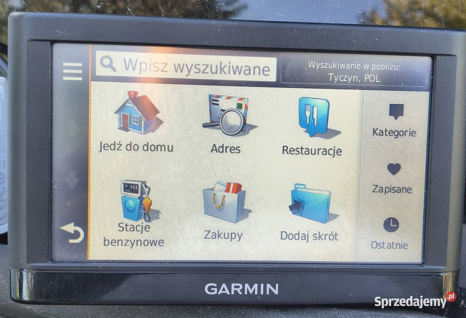 NAWIGACJA SAMOCHODOWA GARMIN NUVI 55 podkarpackie sprzedam