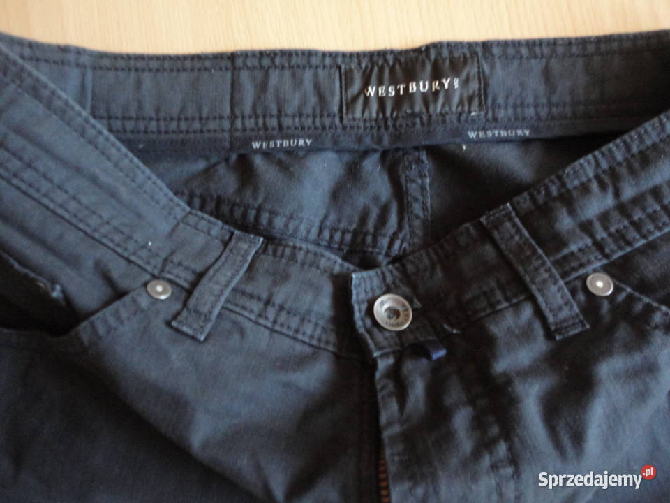 Spodnie czarne męskie pomorskie