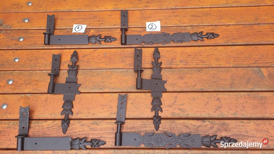 komplet Zawiasów Ozdobnych 30 40 zawiasy do Wadowice