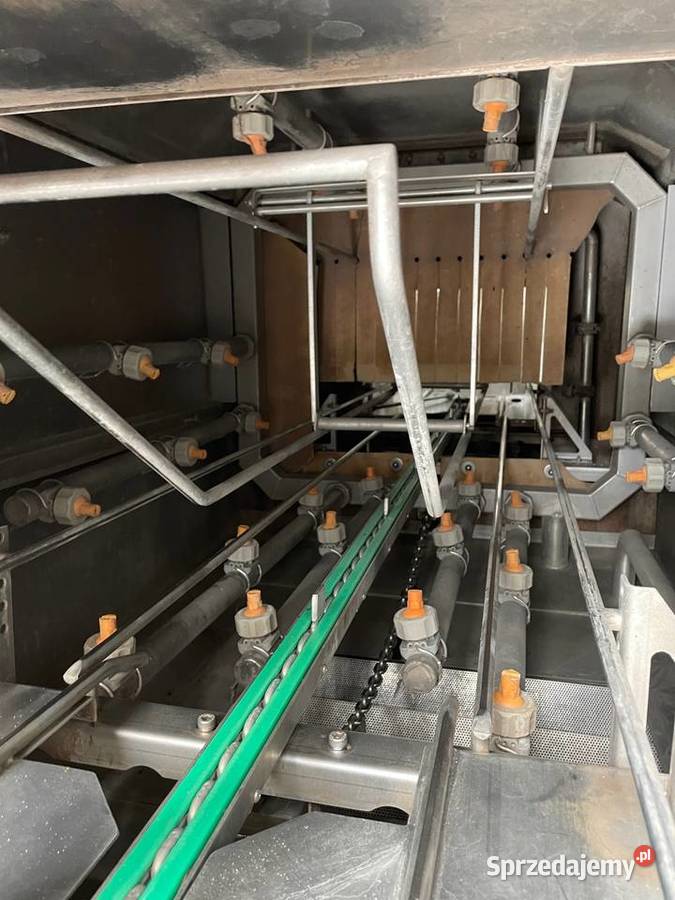 Myjka tunelowa skrzynek opakowań Clevro Typ lubelskie Zamość