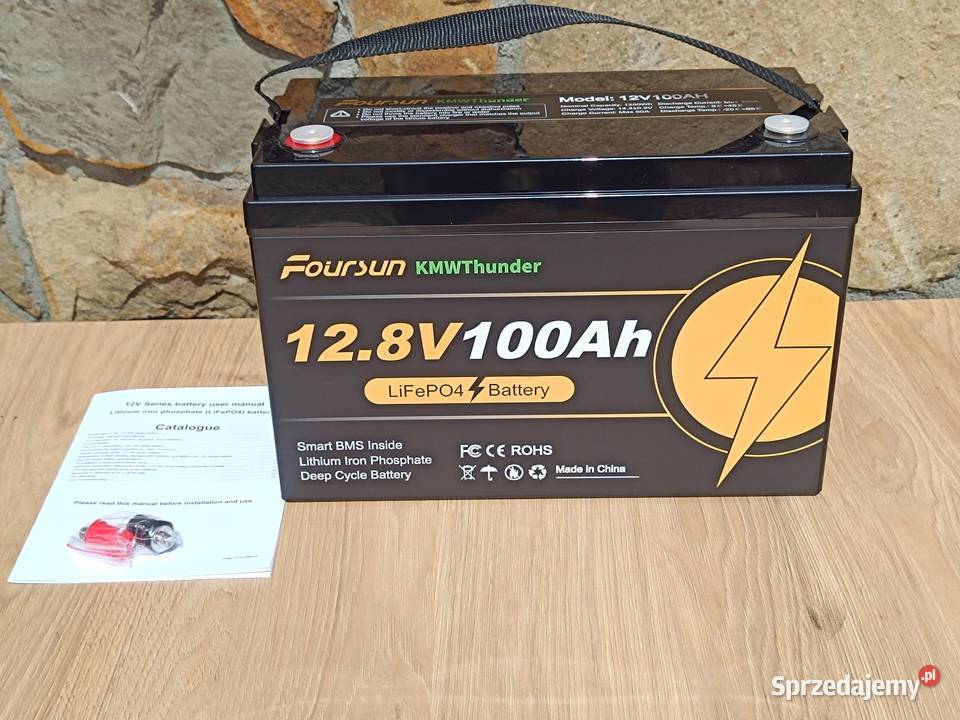 Akumulator nowy LiFePO4 12V 100Ah podkarpackie Strzyżów