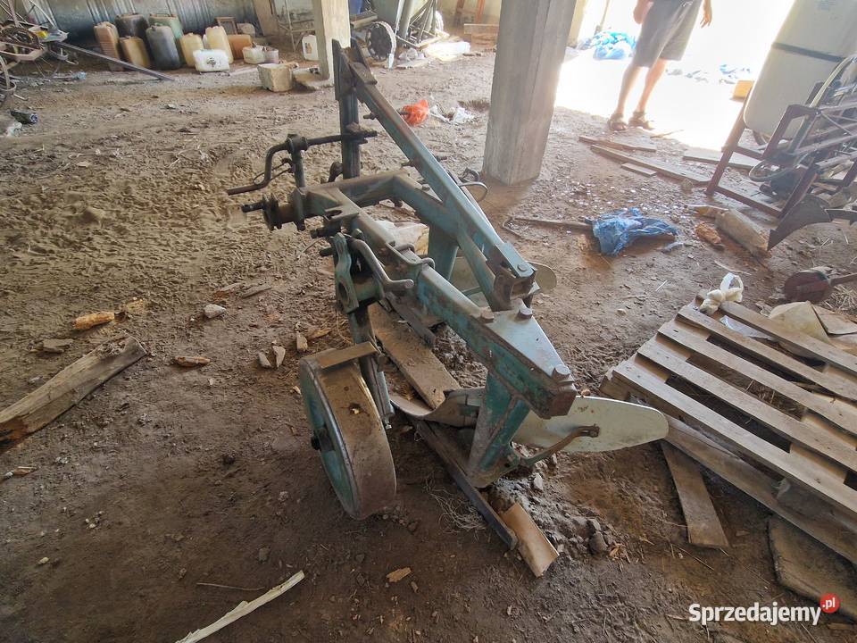 Pług dwuskibowy łódzkie Krery