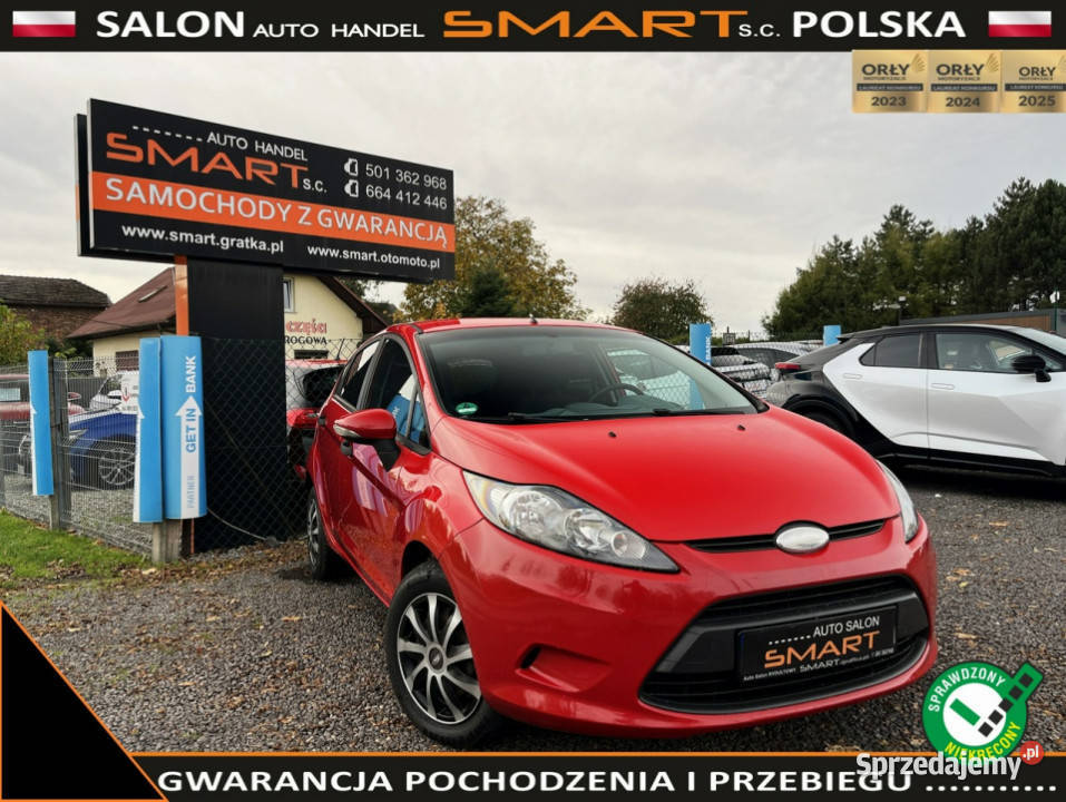 Ford Fiesta 12 Benzyna Zarejestrowany