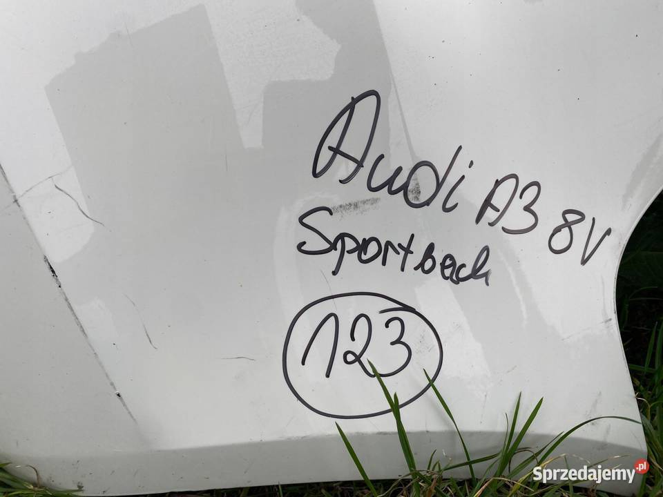 ZDERZAK TYŁ TYLNY AUDI A3 SPORTBAC 8V4807511 osobowe Zderzaki