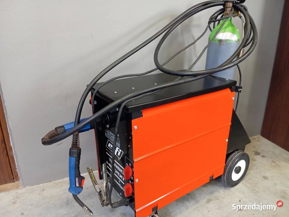 Migomat niemiecki Erfi T MIG 700 160A miedziane Bychawa