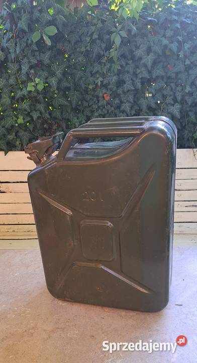 metalowy kanister na benzynę ropę i in paliwo Warszawa