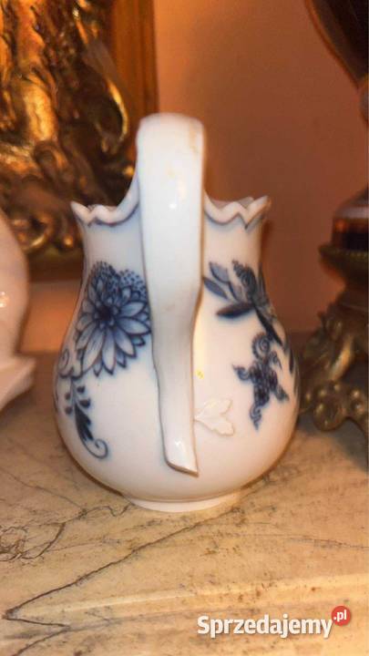 Mlecznik Meissen Wzór cebulowy Miśnienski Miśnia pomorskie Gdańsk