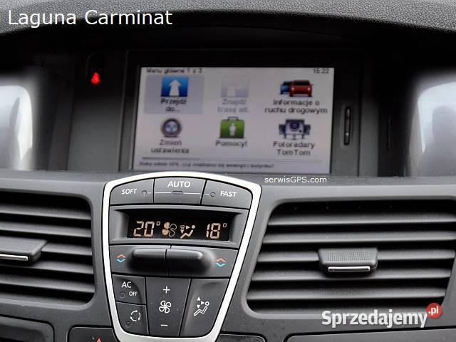 Renault Mapy do Carminat TomTom 2023 TMC Olsztyn warmińsko-mazurskie