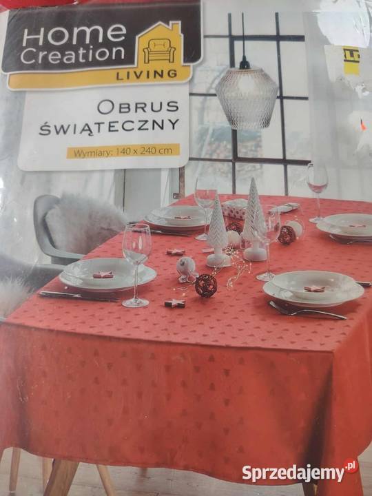 Obrus świąteczny bieżniki Nakło nad Notecią