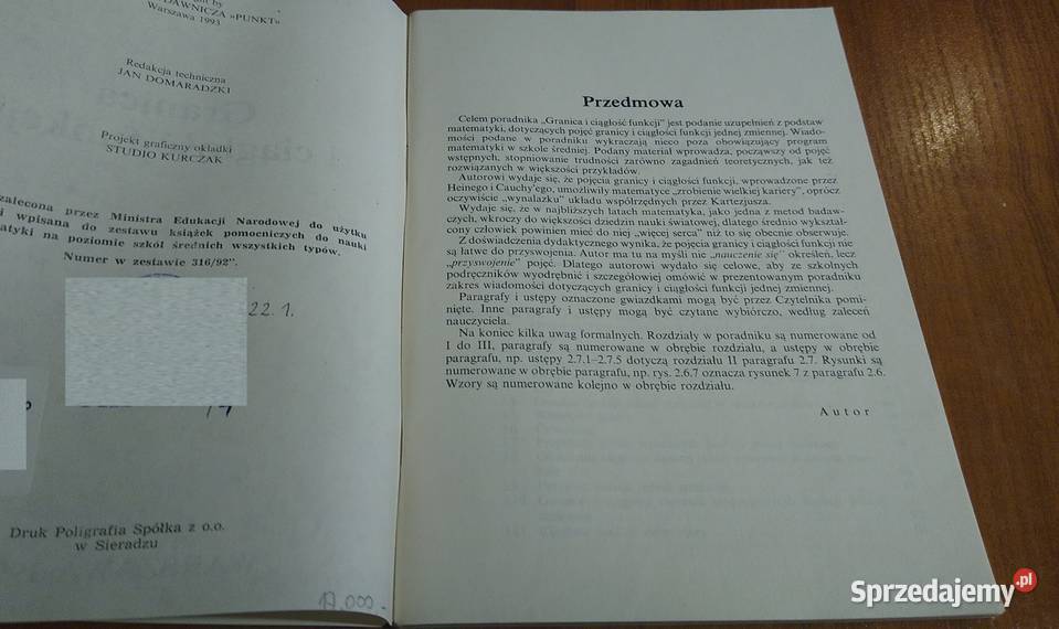 Granica i ciągłość funkcji Matematyka Gdańsk