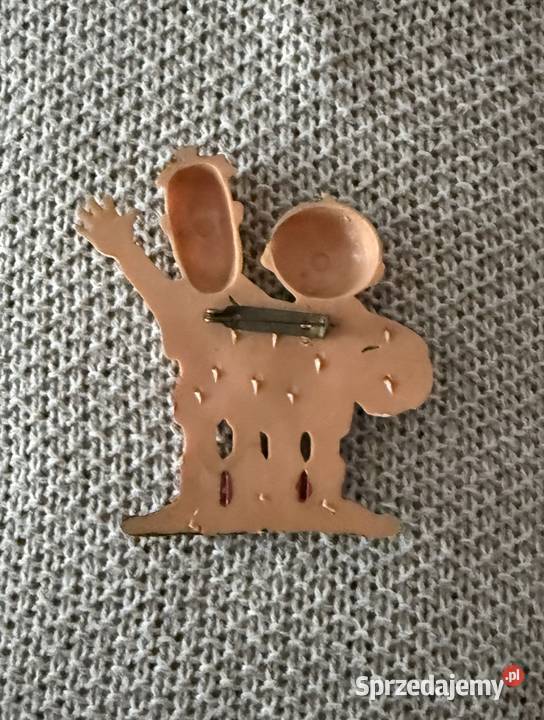 Przypinka z Tip Tap w barwach białoczerwonych z Słupsk