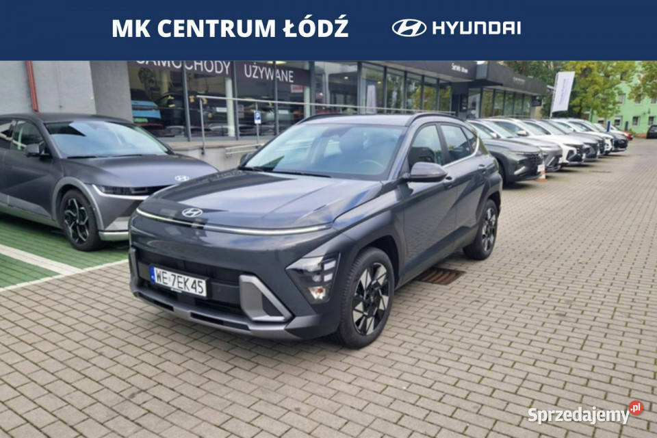 Hyundai Kona 16GDi HEV 141 DCT Executive Salon łopatki zmiany biegów Kona łódzkie Piotrków Trybunalski