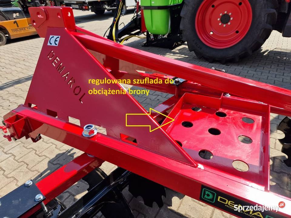 Brona talerzowa talerzówka NOWY masywna podkarpackie Jarosław sprzedam