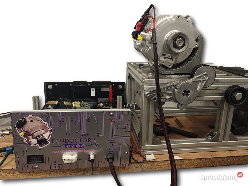 Alternator Audi 48V 4N0903028E A6 A7 A8 Q5 Q7 Q8 Regeneracja części Mysłowice usługi moto