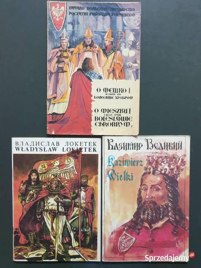 Początki Państwa Polskiego 3 dwujęzyczne komiksy