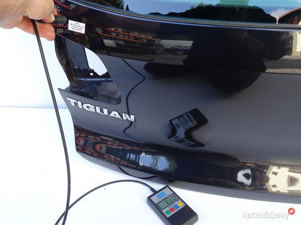 KLAPA TYŁ TYLNA BAGAŻNIKA SZYBA LC9X VW TIGUAN I