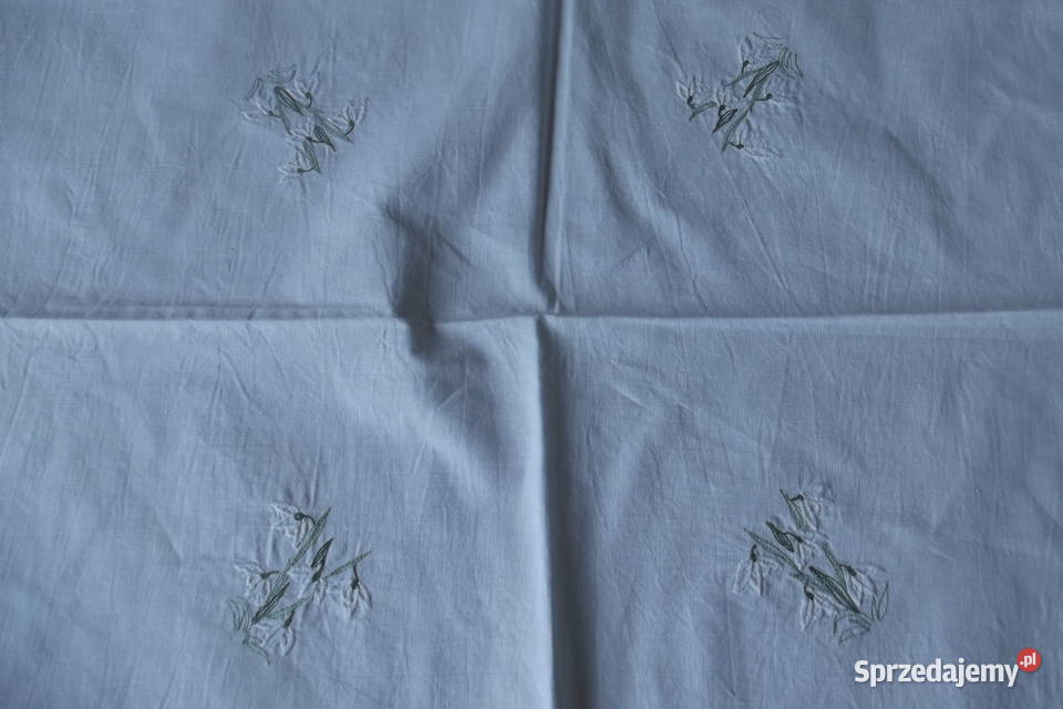 Obrus świąteczny wielkanocny kurczęta 7875 biały Piekary Śląskie