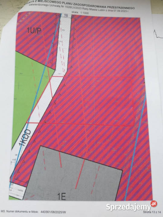 Działka inwestycyjna 8108mLublinMełgiewska Lublin