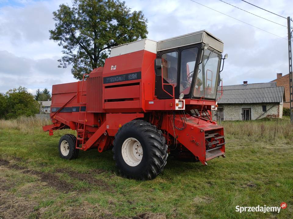 Kombajn FORTSCHRITT E514 MDW Exportowy Saxonia Czujniki strat ziarna Chlewice