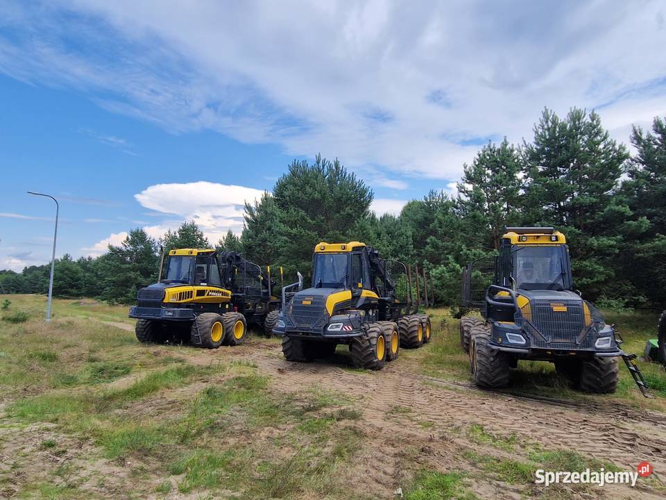 3 PONSSE Buffalo sprowadzone uchyl dzwigu 17200 Trzebielino