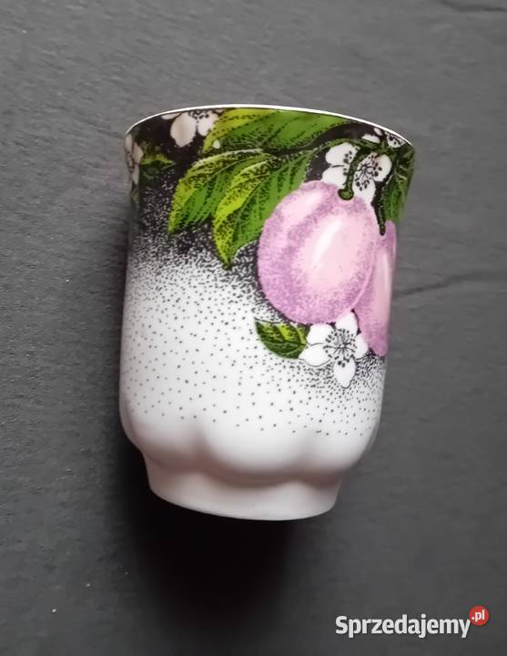 Kubek Chodzież fason Iwona dekor Śliwki