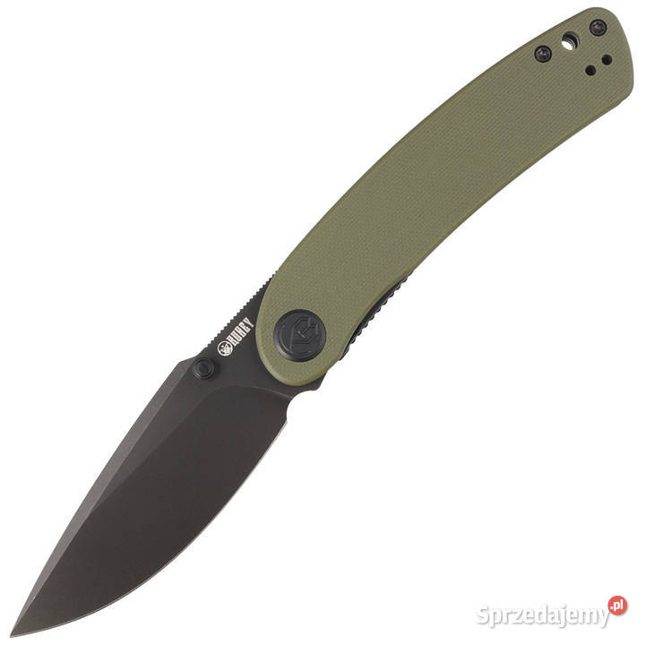Nóż składany Kubey Momentum Green G10 Dark Warszawa