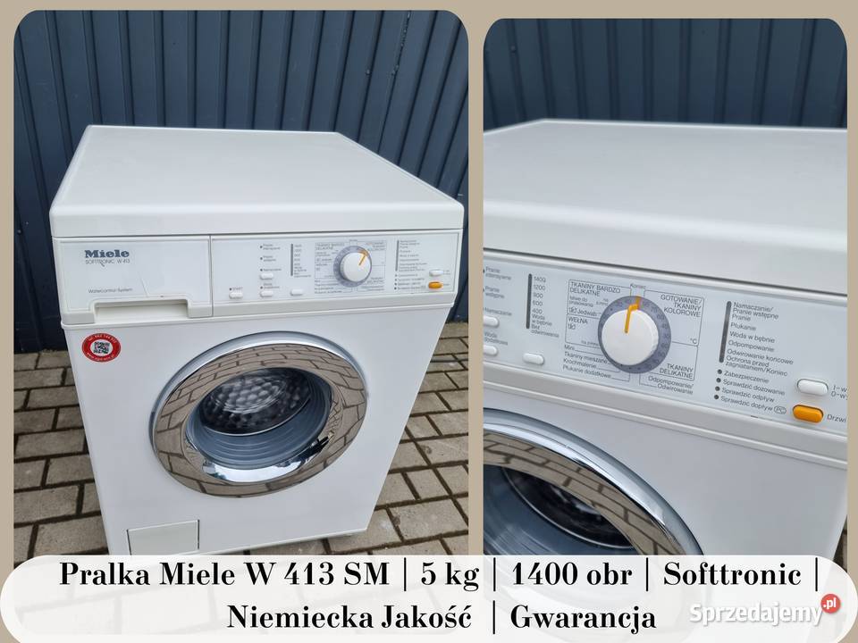 Pralka Miele W 413SM 5 1400 obr Softtronic wolnostojące dolnośląskie Wrocław