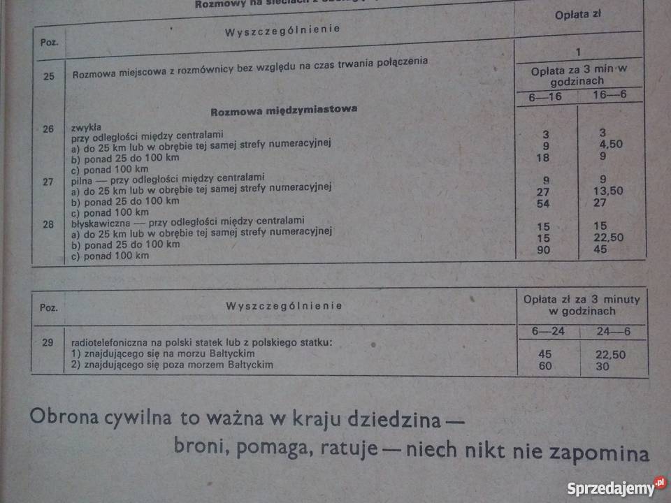 SPIS TELEFONÓW 197678 MIASTA WARSZAWY TELEFONY