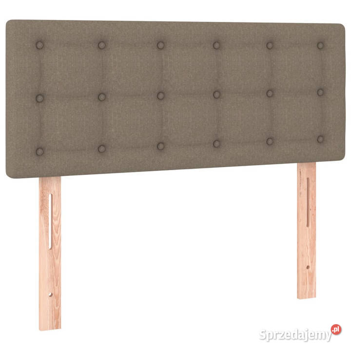 Zagłówek do łóżka taupe 90x5x7888 tkanina