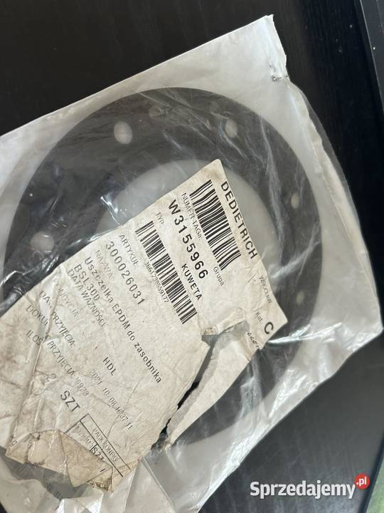 Uszczelka EPDM do zasobnika BSL300 Grabówka sprzedam