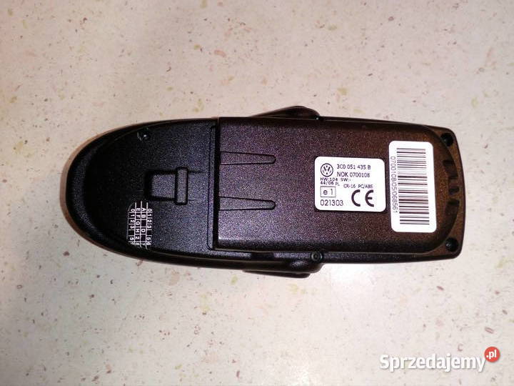 Oryginalny adapter telefonu komórkowego VW Nokia Konin