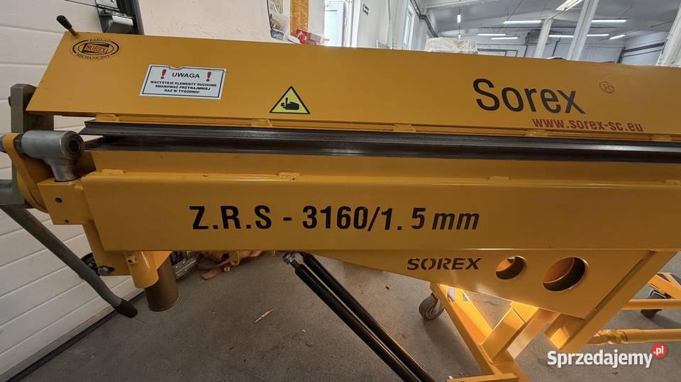 Giętarka Zaginarka SOREX 316015 Pleszew