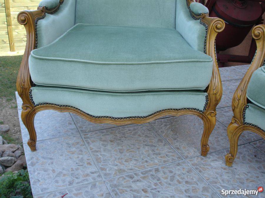 Ludwikowski komplet wypoczynkowy 311 zielony wielkopolskie Golina sprzedam