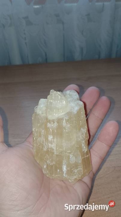 Minerał kalcyt miodowy Czarzyzna