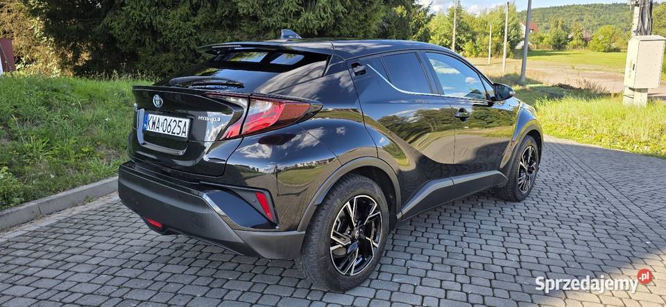 Toyota chr 18 122 HybrydaAutomat czarny C-HR małopolskie Stanisław Górny