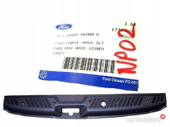 NAKŁADKA PASA TYLNEGO TYŁ FORD TRANSIT CUSTOM dostawcze dolnośląskie Głogów sprzedam