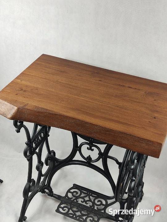 Blat dębowy lakierowany do stolika z maszyny do Radomsko