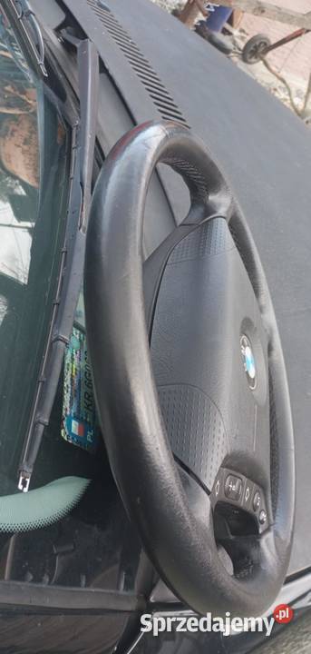 BMW E46 compact kierownica kompletna skóra Wielka Wieś sprzedam