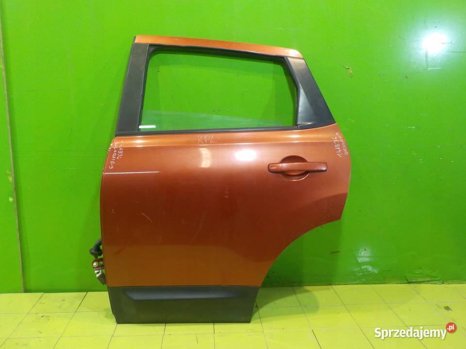 NISSAN QASHQAI I J10 08r drzwi lewe tyl mazowieckie