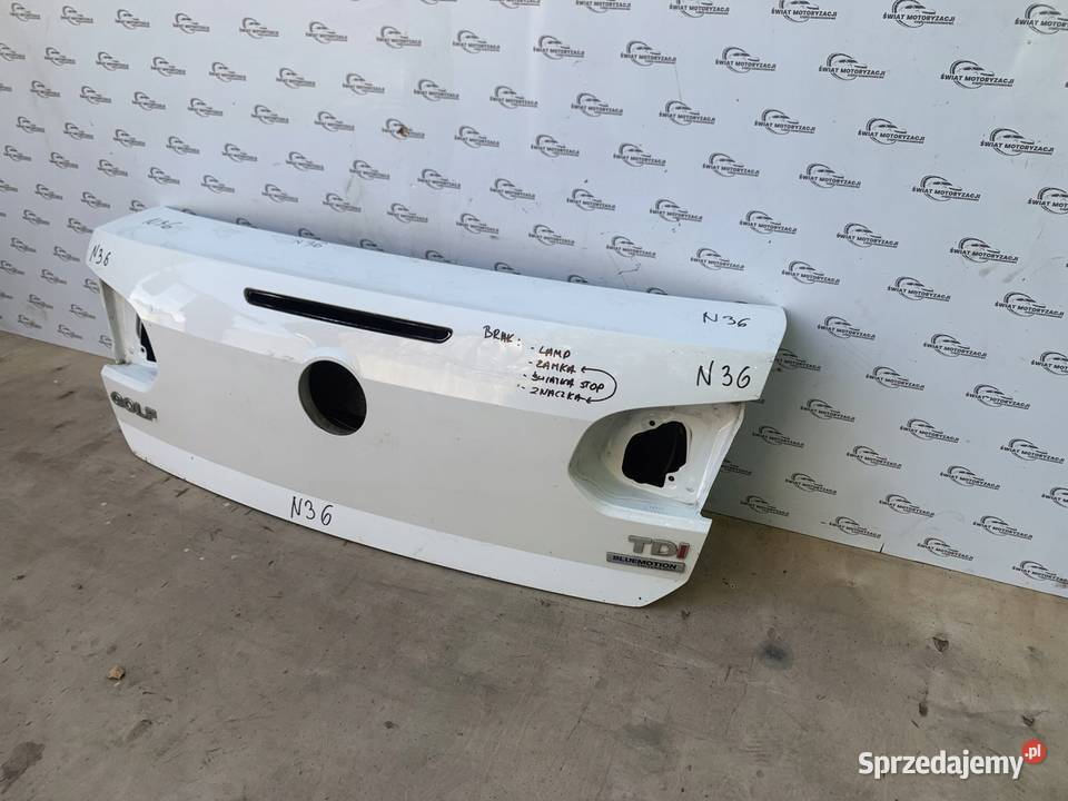 GOLF VI 12r klapa tył Kielce sprzedam