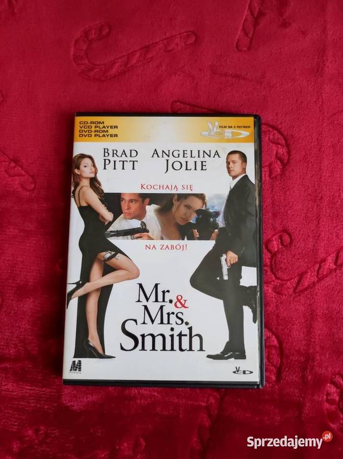 Mr Mrs Smith Brad Pitt Angelina Jolie film dvd DVD Filmy świętokrzyskie Kielce