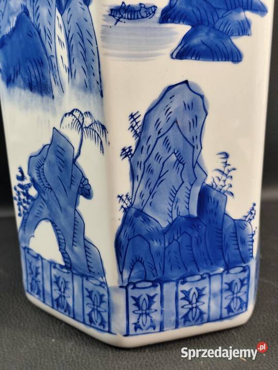 Chiński Wazon Ceramiczny
