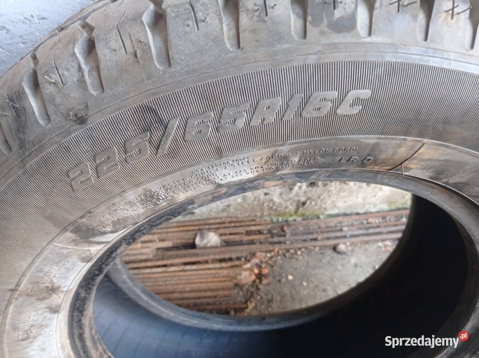 Opona 16c 22565 nie używana z zapasu Goodyear
