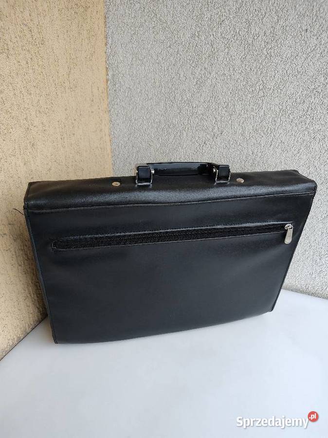 Teczka skórzana italy Transit kolor czarny warmińsko-mazurskie Olecko