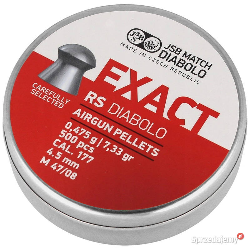 JSB Diabolo Exact RS 452 mm 0475 g Sporty strzeleckie i myślistwo Kęty