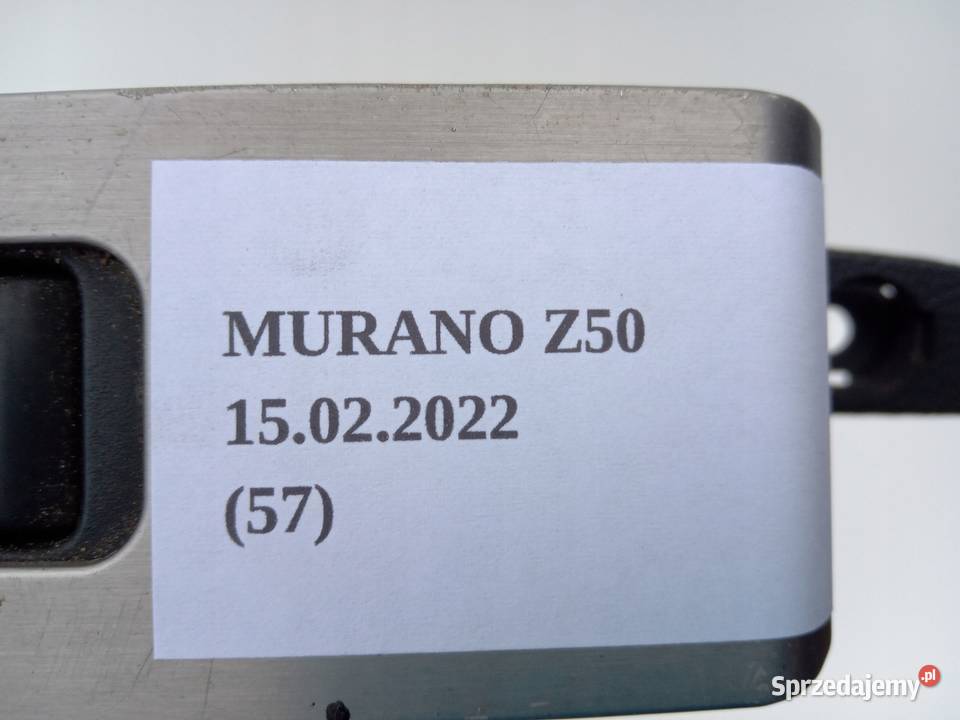 PANEL PRZYCISK SZYBY LEWY TYŁ NISSAN MURANO Z50 panele sterowania, przełączniki wielkopolskie Nowy Tomyśl